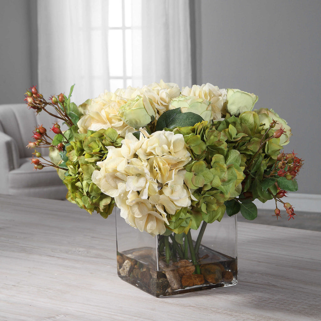 Cecily Hydrangea Bouquet - Bombay Mercantile
