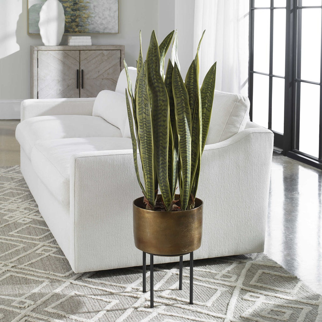 Fasita Brass Planter 2 Cartons - Bombay Mercantile