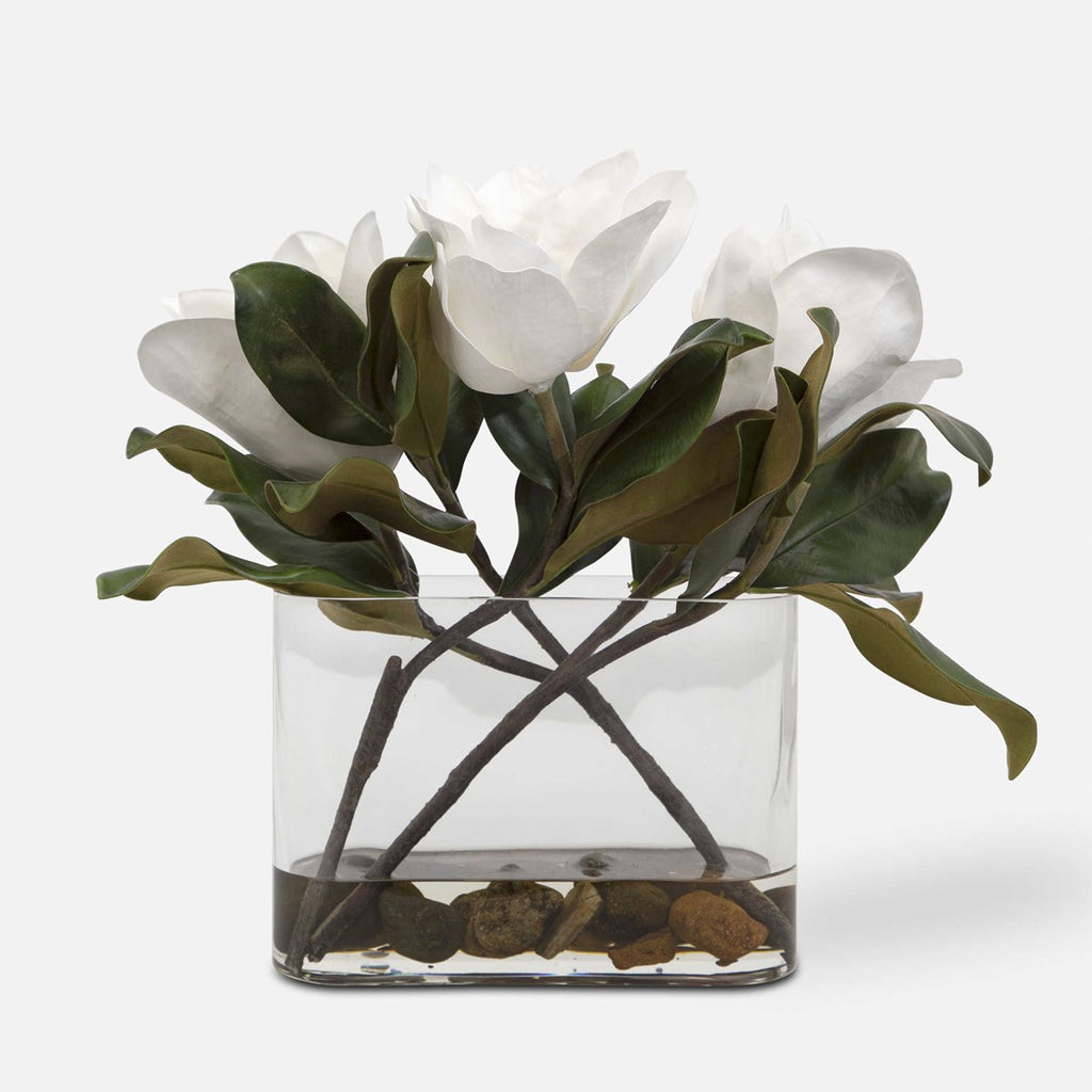 Middleton Magnolia Flower Centerpiece - Bombay Mercantile