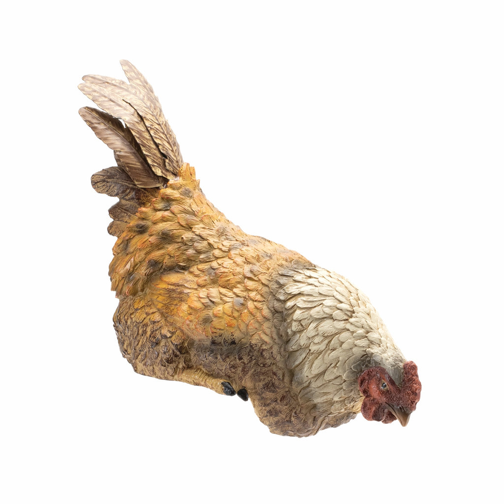 Hen/ Rooster Shelf sitter, Set of 2 - Bombay Mercantile