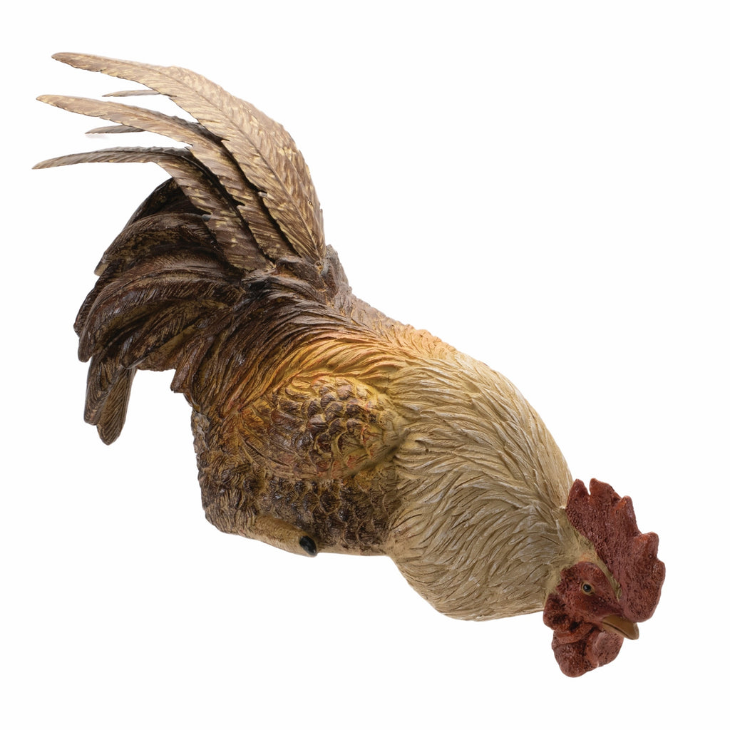 Hen/ Rooster Shelf sitter, Set of 2 - Bombay Mercantile