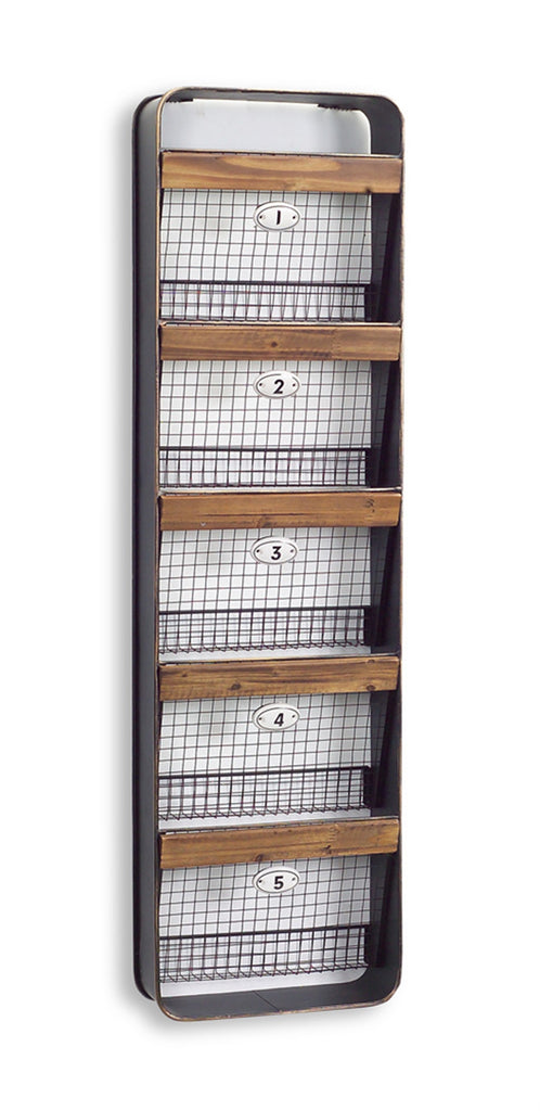 5 Basket wall Hanger - Bombay Mercantile