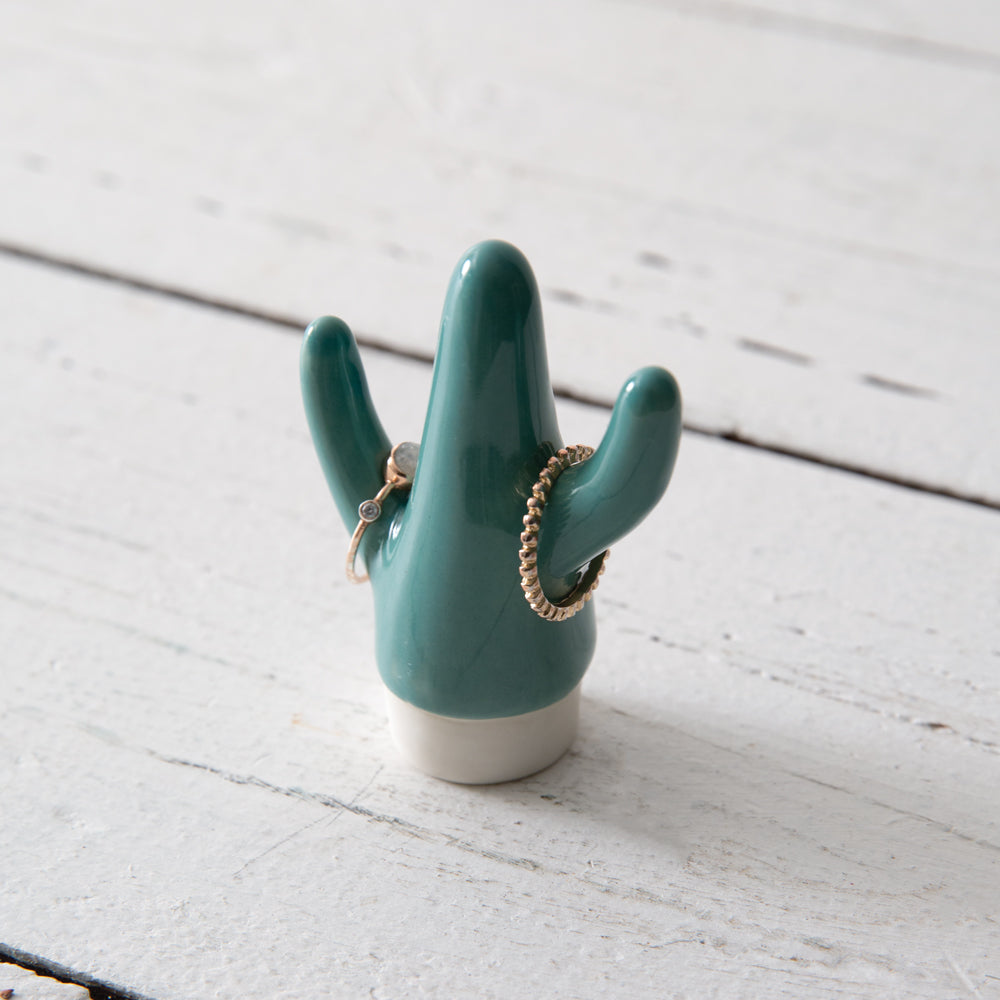 Mini Cactus Ring Holder - Box of 4 - Bombay Mercantile