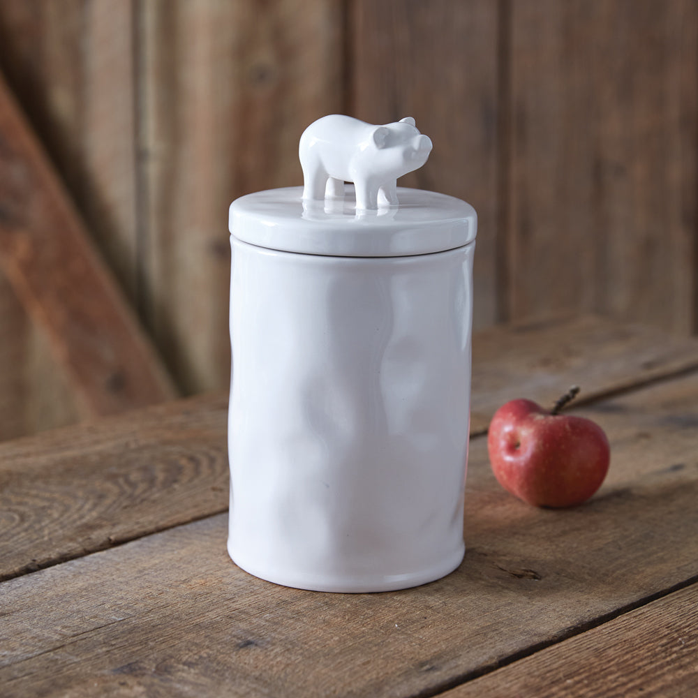 Large Piglet Canister - Bombay Mercantile