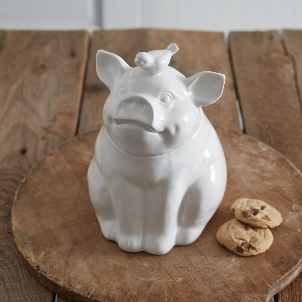 Piglet Cookie Jar - Bombay Mercantile