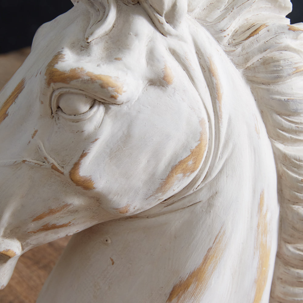 Horse Head Sculpture - Bombay Mercantile