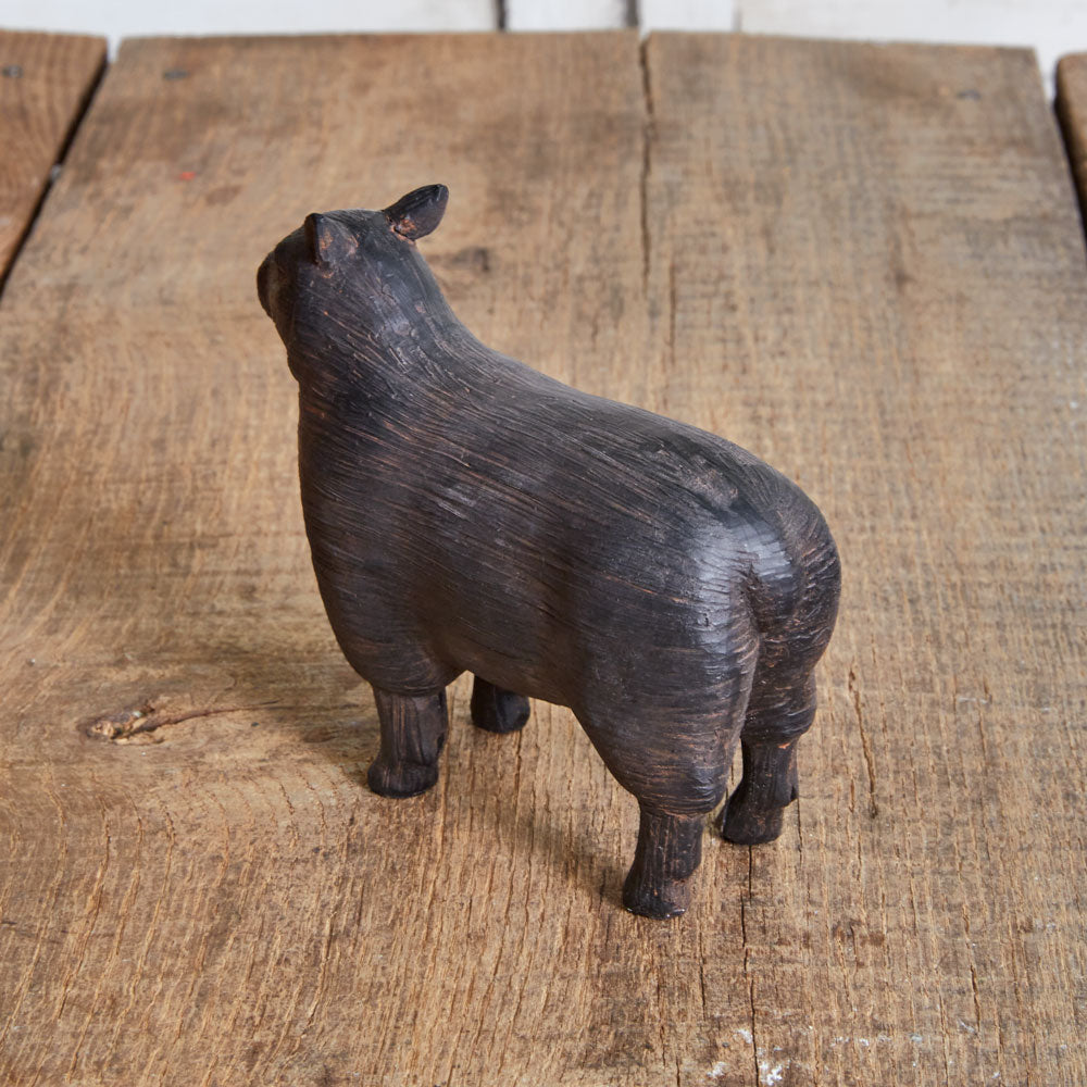 Rustic Sheep Figurine - Box of 4 - Bombay Mercantile