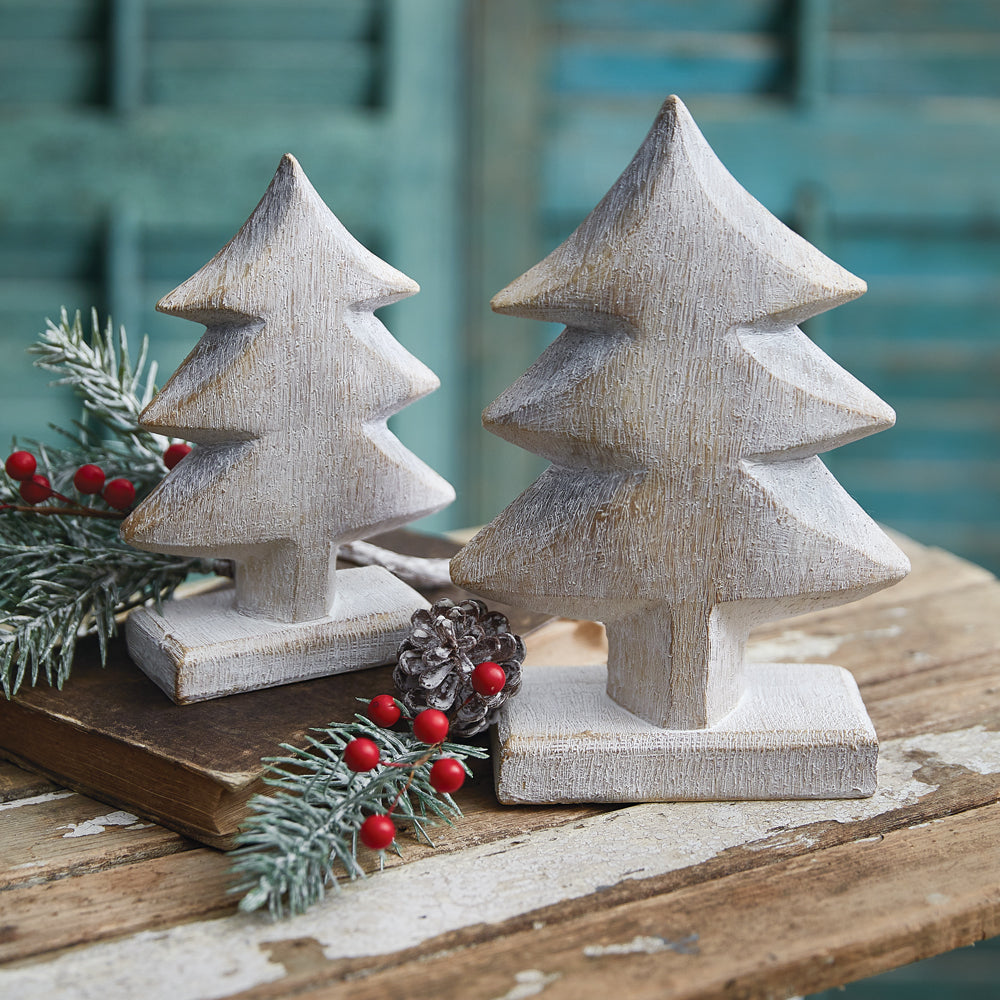 Set of Two Woodland Trees - Bombay Mercantile