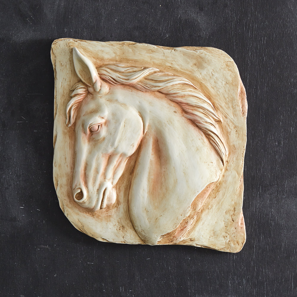 Equine Colosseum Carving - Bombay Mercantile