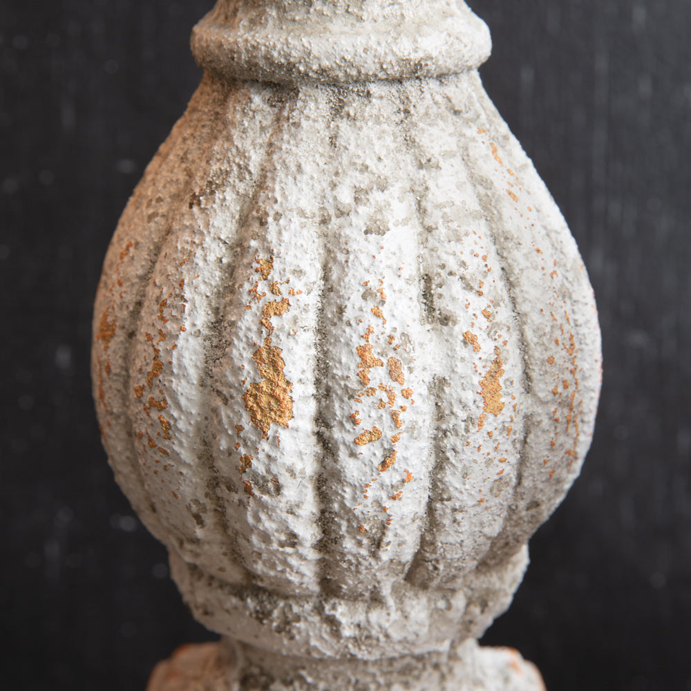 Set of Two Ornate Finials - Bombay Mercantile