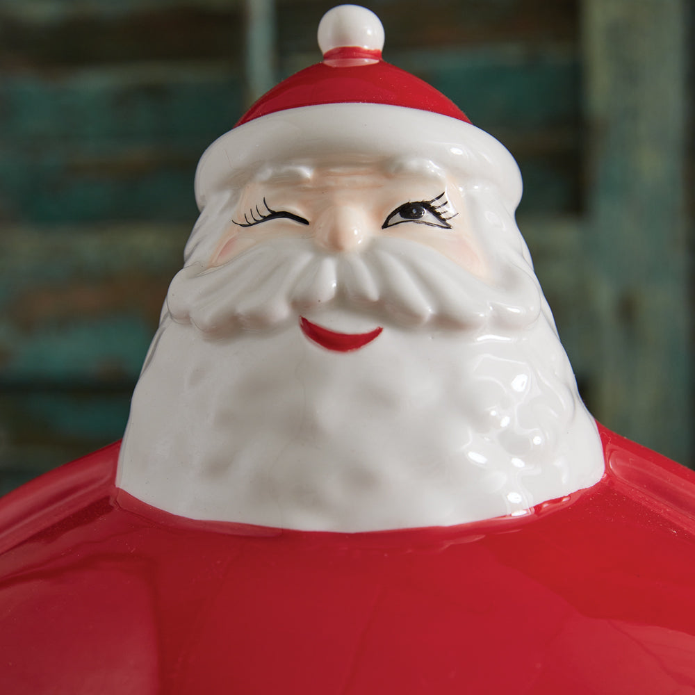 Winking Santa Dessert Stand - Bombay Mercantile