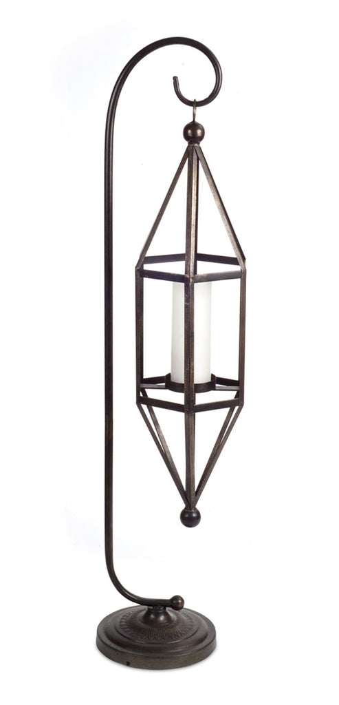 Hanging Lantern with Stand - Bombay Mercantile