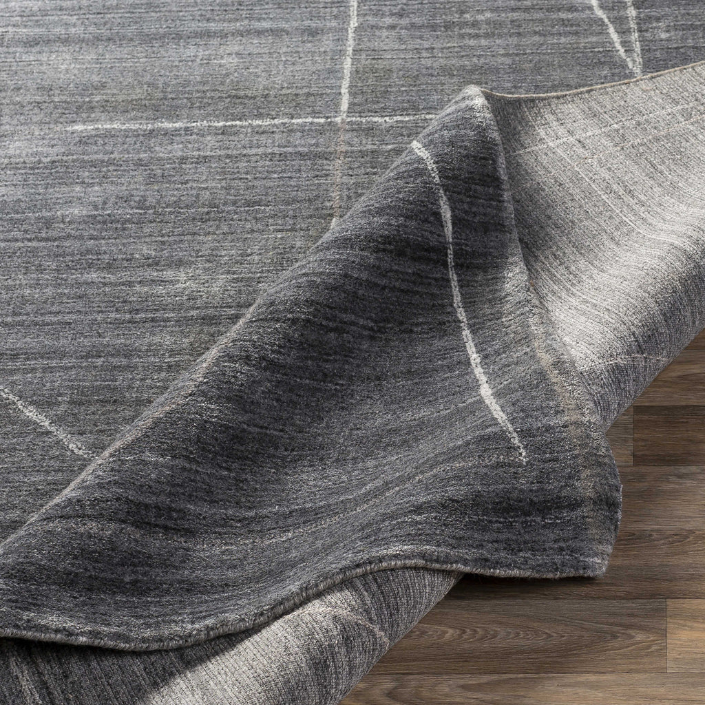 Costilla Modern White 6 X 9 Rug - Bombay Mercantile