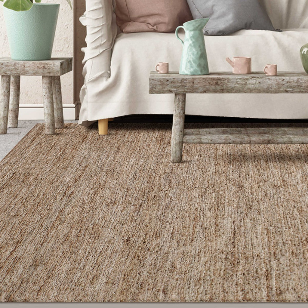 Makula Natural Jute 8 X 10 Rug - Bombay Mercantile