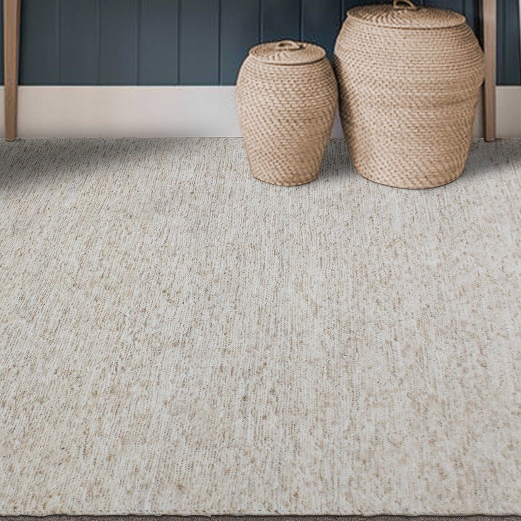Makula Ivory Jute 6 X 9 Rug - Bombay Mercantile