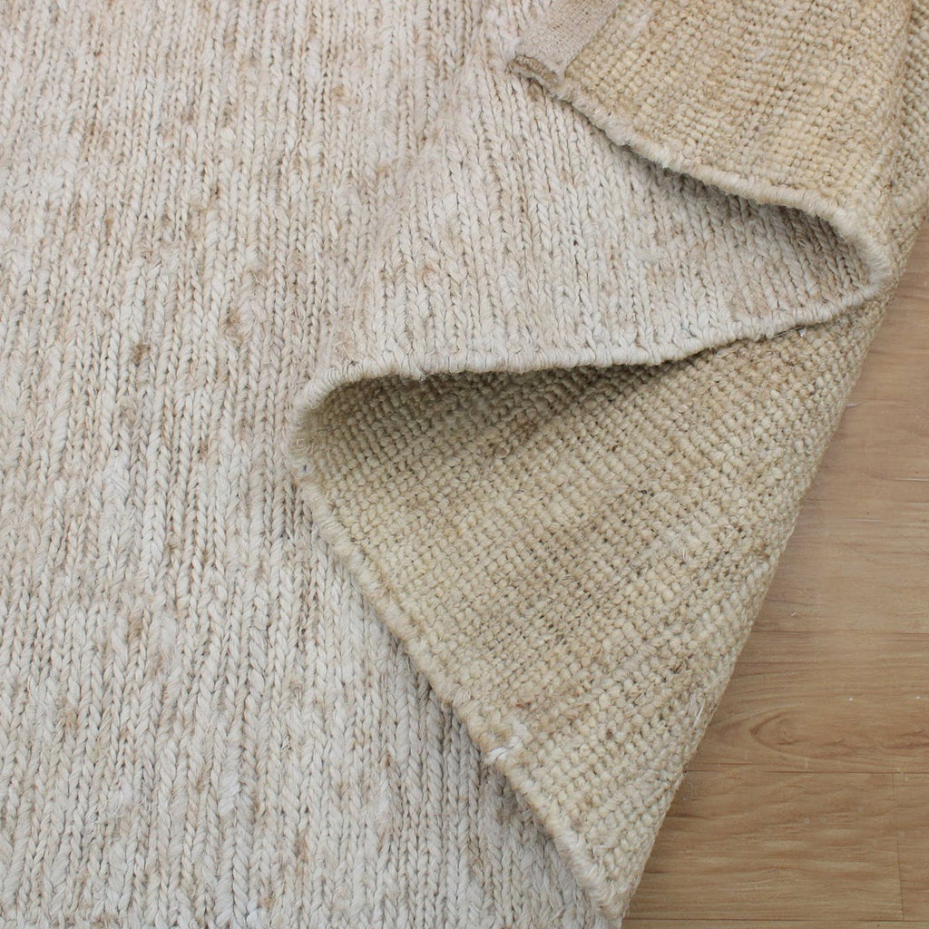 Makula Ivory Jute 6 X 9 Rug - Bombay Mercantile