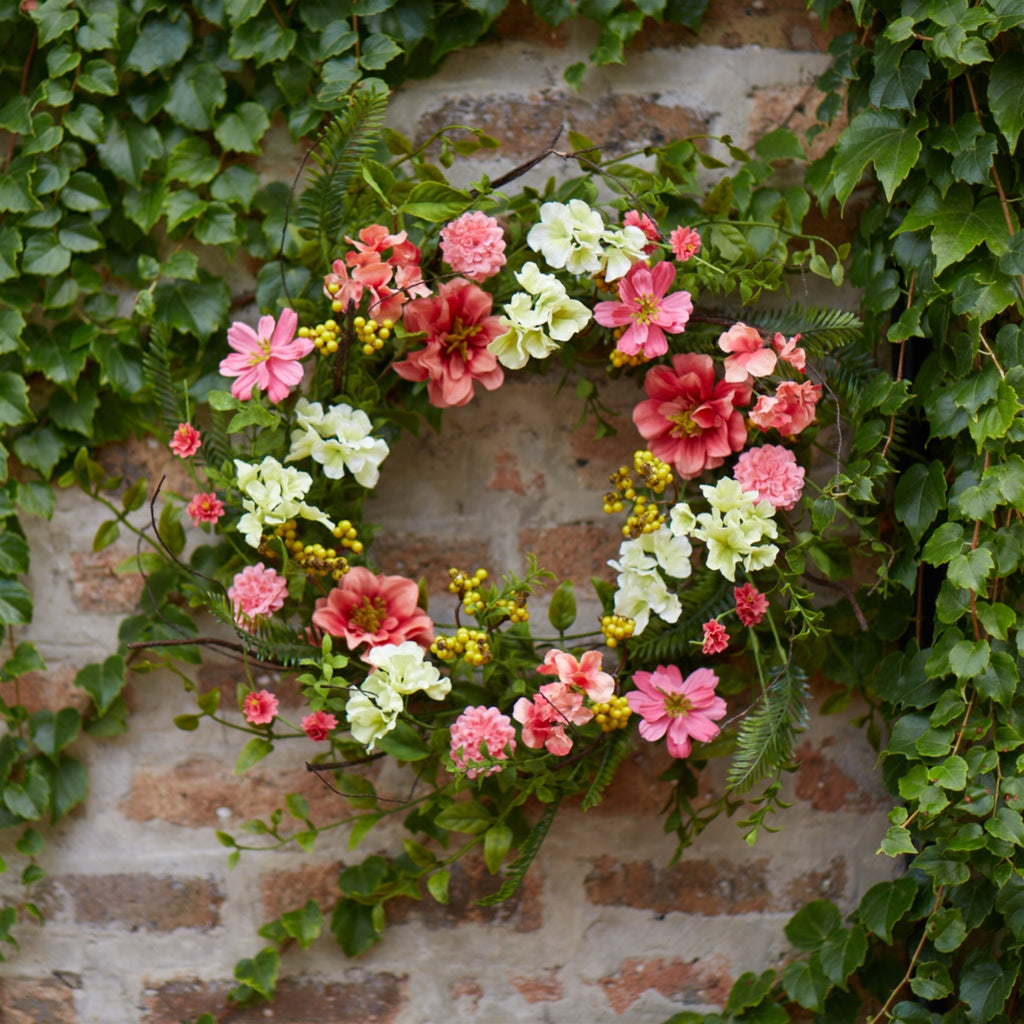 Cosmos Berry Wreath - Bombay Mercantile