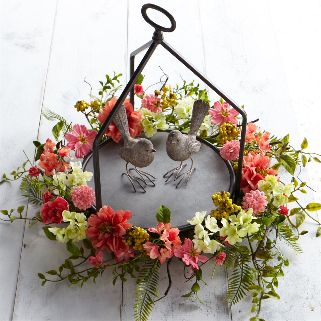 Cosmos Berry Wreath - Bombay Mercantile