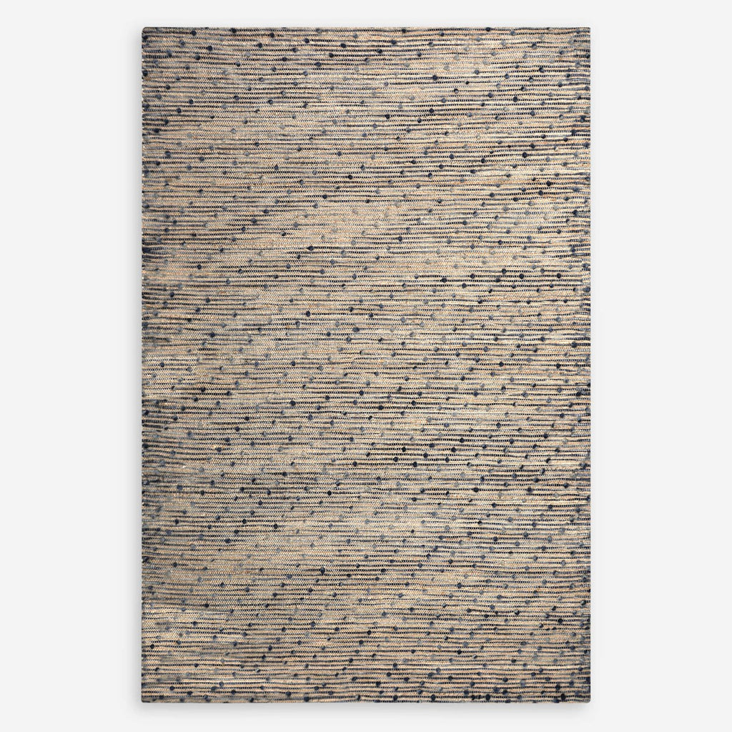 Imara Navy 8 X 10 Rug - Bombay Mercantile
