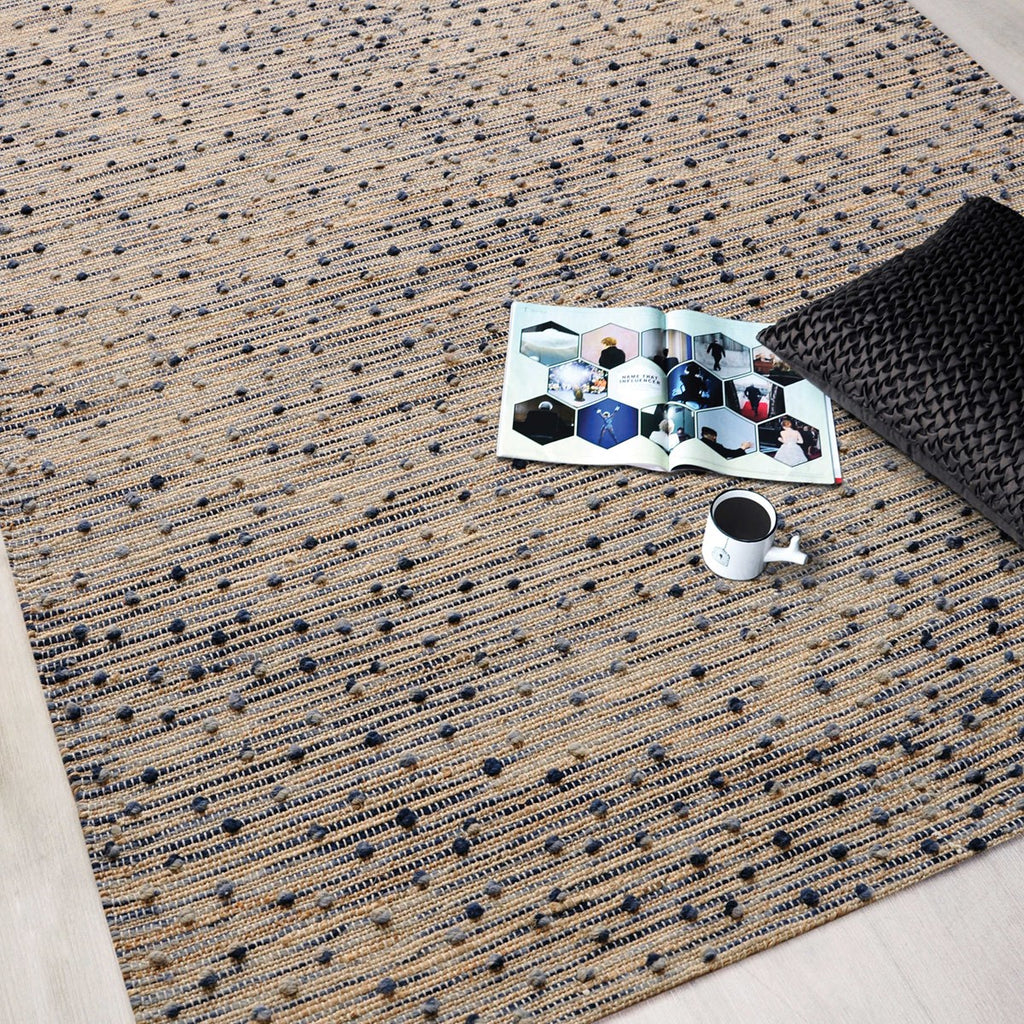 Imara Navy 9 X 12 Rug - Bombay Mercantile