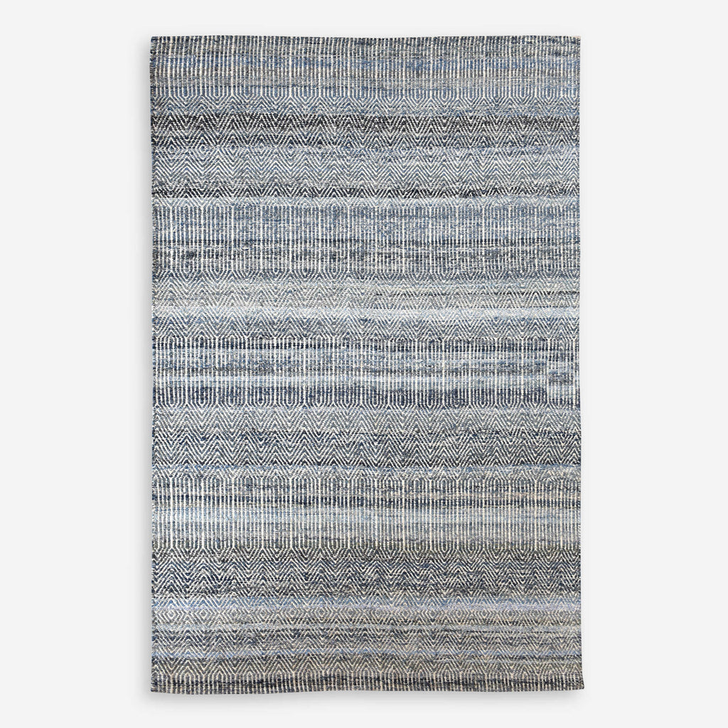Bolivia Blue 9 X 12 Rug - Bombay Mercantile