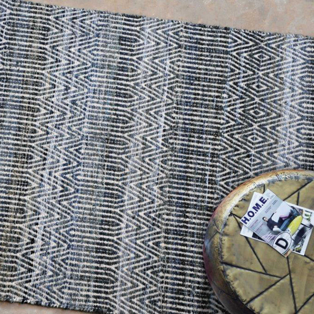 Bolivia Blue 8 X 10 Rug - Bombay Mercantile