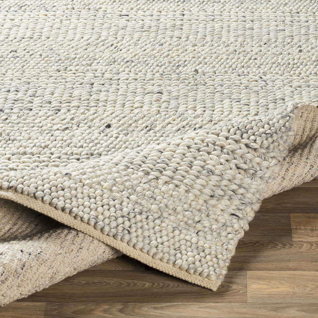 Clifton Gray Hand Woven 8 X 10 Rug - Bombay Mercantile