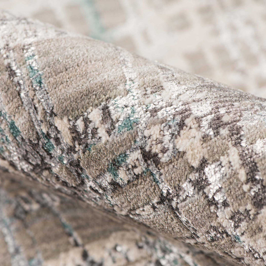 Cameri Silver 2 X 3 Rug - Bombay Mercantile