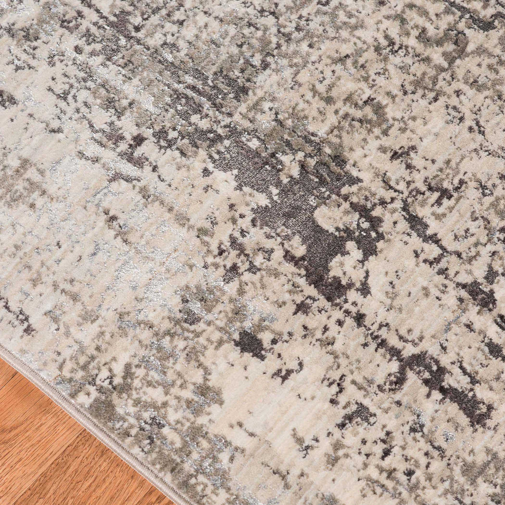 Cameri Silver 5 X 7 Rug - Bombay Mercantile