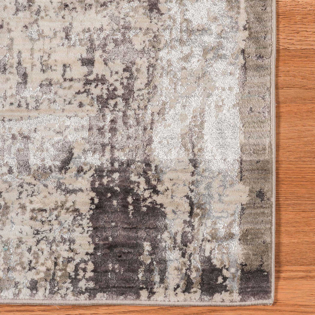 Cameri Silver 5 X 7 Rug - Bombay Mercantile