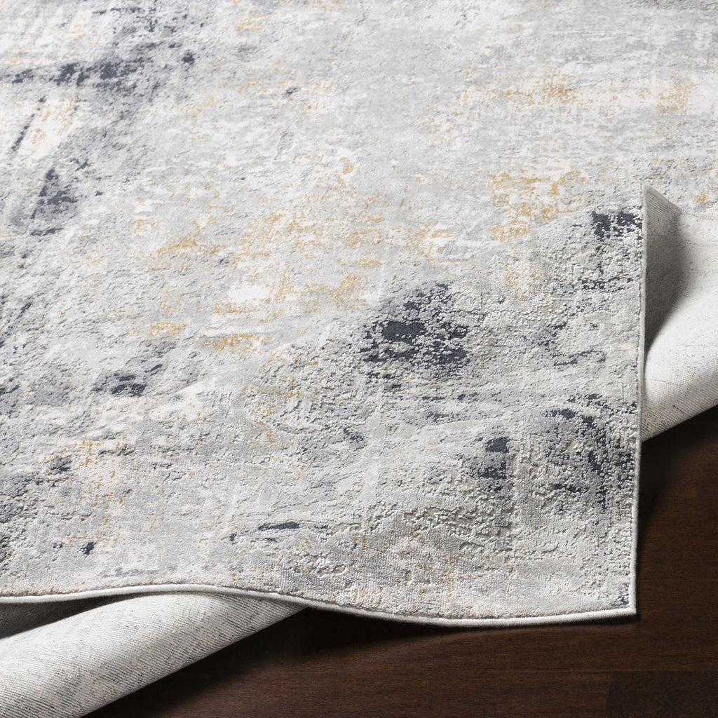 Paoli Gray Abstract 8 X 10 Rug - Bombay Mercantile
