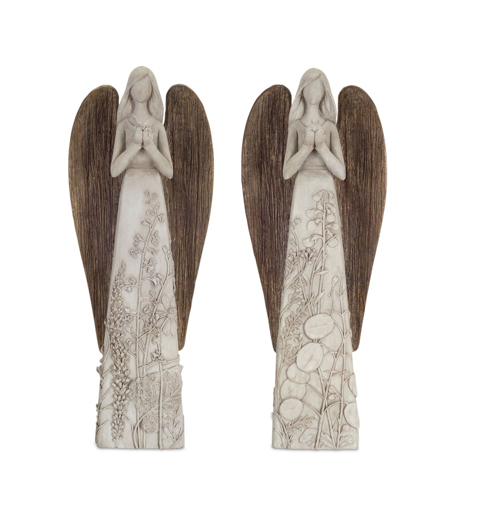 Set of 2 Angel with Wings - Bombay Mercantile