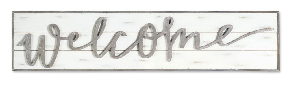 Welcome Sign - Bombay Mercantile