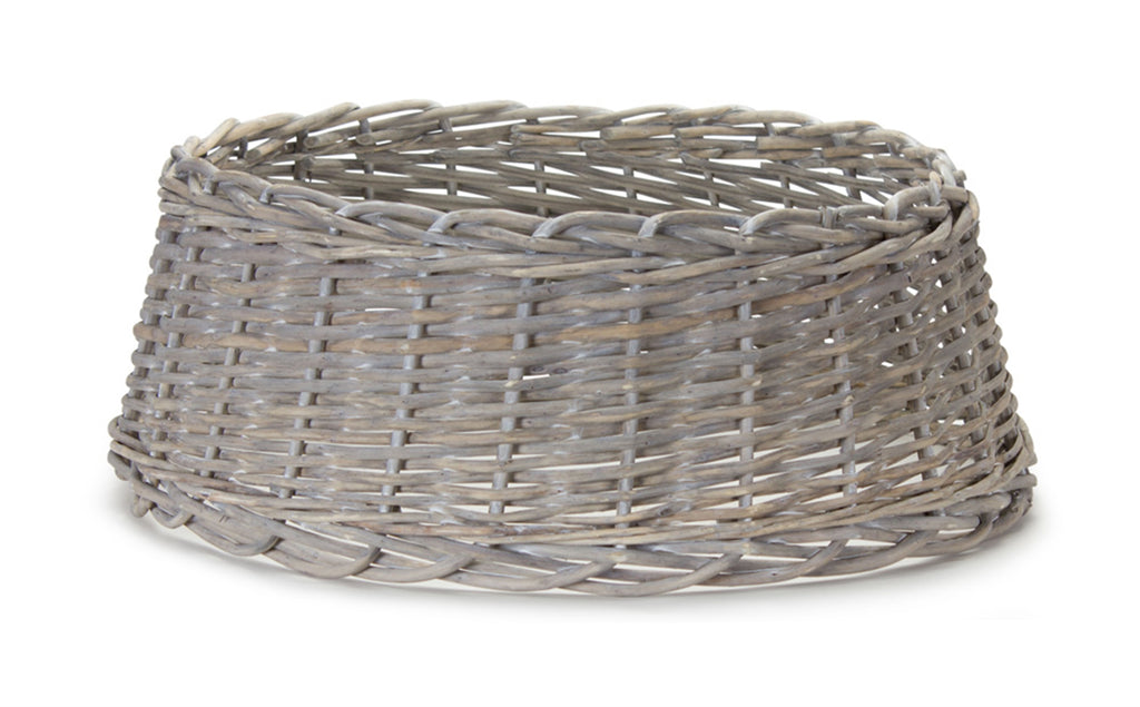 Rattan Tree stand basket, Set of 2 - Bombay Mercantile