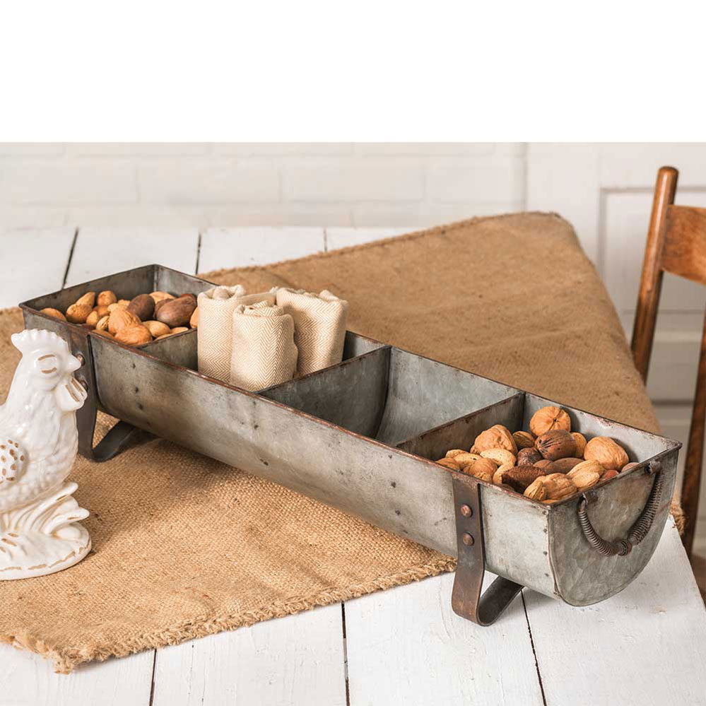 Divided Chicken Feeder - Bombay Mercantile