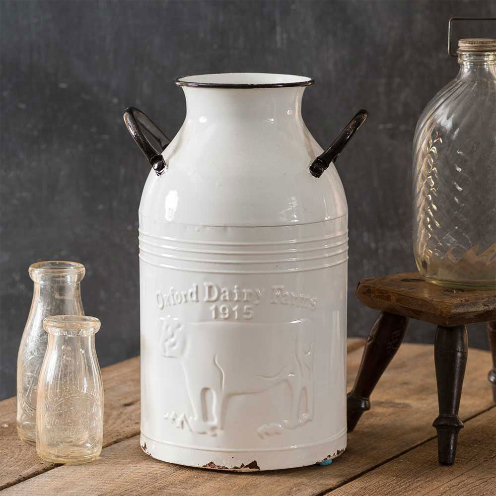 Oxford Dairy Farms Milk Can - Bombay Mercantile