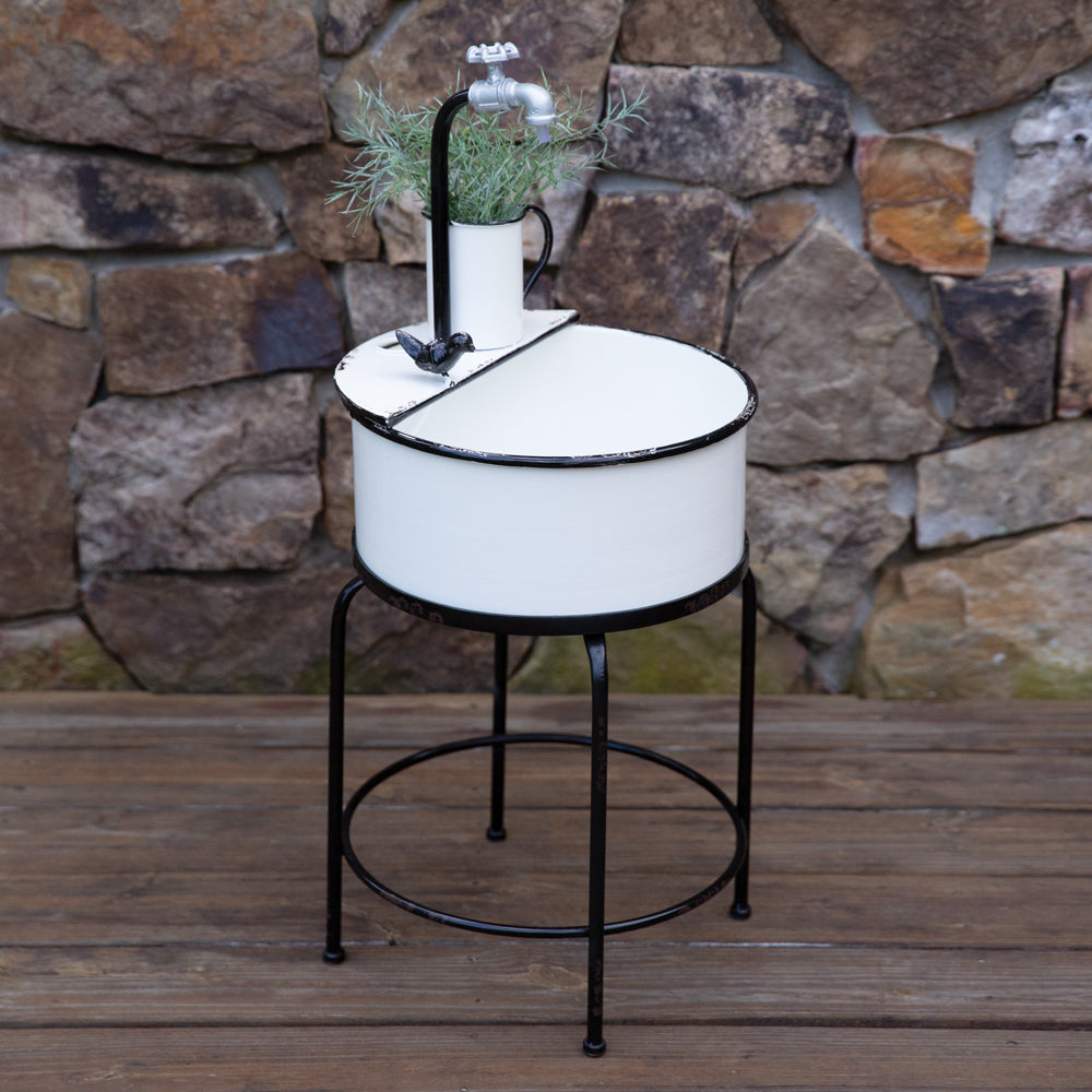 Garden Sink Fountain - Bombay Mercantile
