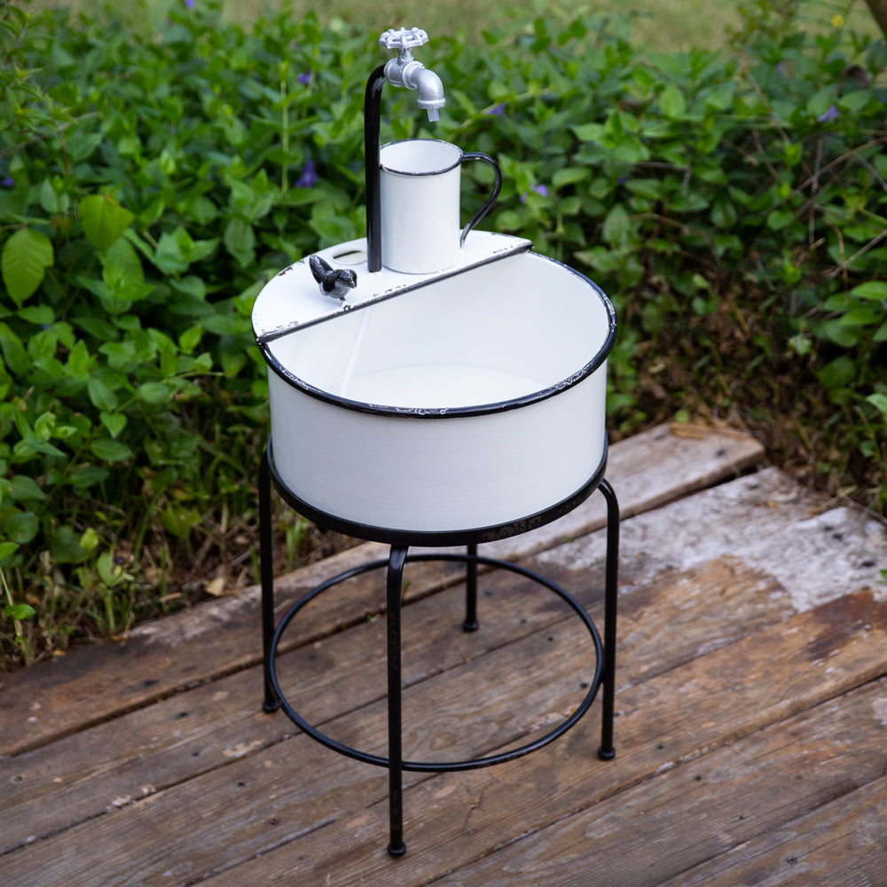 Garden Sink Fountain - Bombay Mercantile