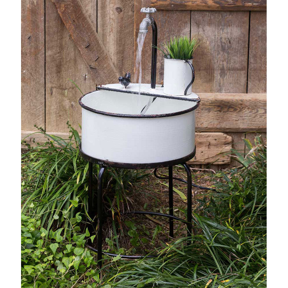 Garden Sink Fountain - Bombay Mercantile