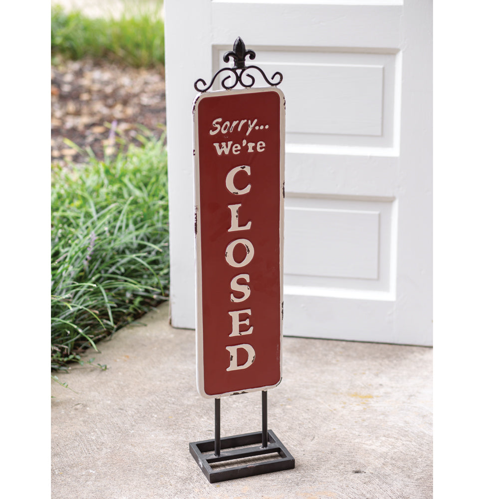 Open/Closed Standing Sign - Bombay Mercantile