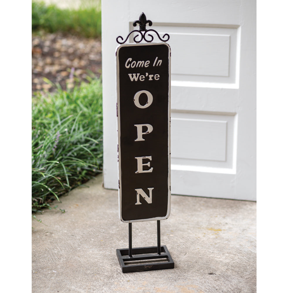 Open/Closed Standing Sign - Bombay Mercantile