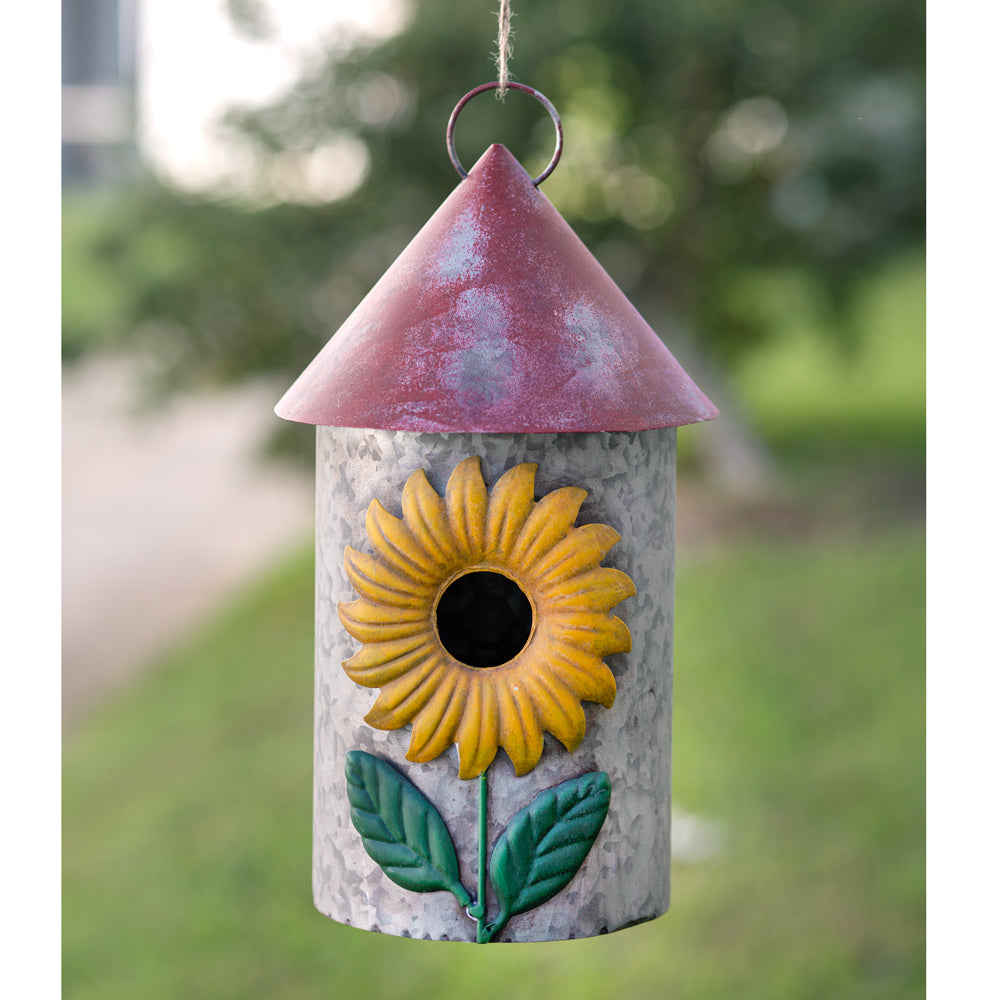 Sunflower Birdhouse - Bombay Mercantile