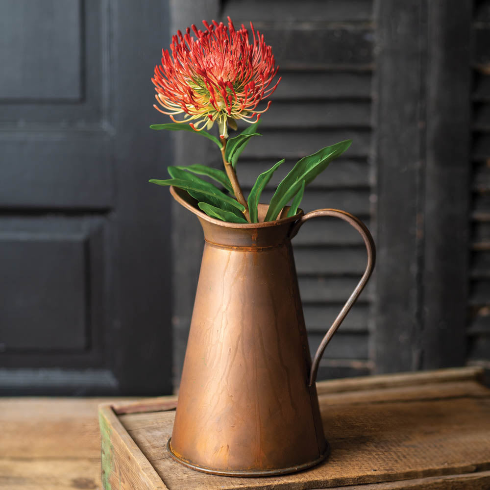 Copper Finish Pitcher - Bombay Mercantile