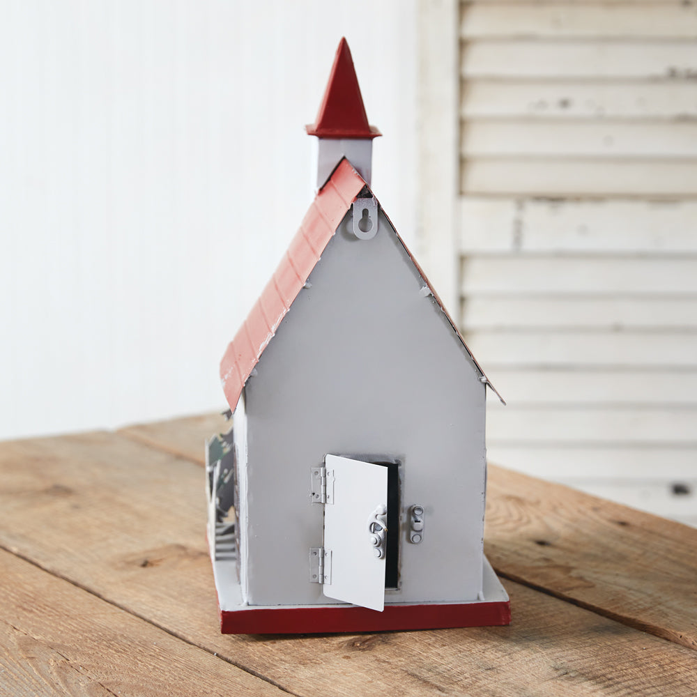 Christmas Chapel Birdhouse - Bombay Mercantile