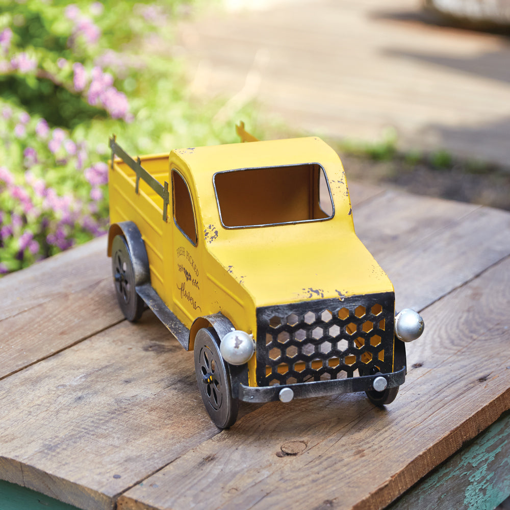 Yellow Springtime Truck - Bombay Mercantile