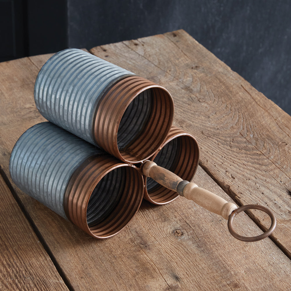 Two-Tone Utensil Caddy - Bombay Mercantile