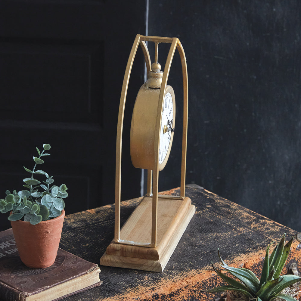 Frederick Tabletop Clock - Bombay Mercantile