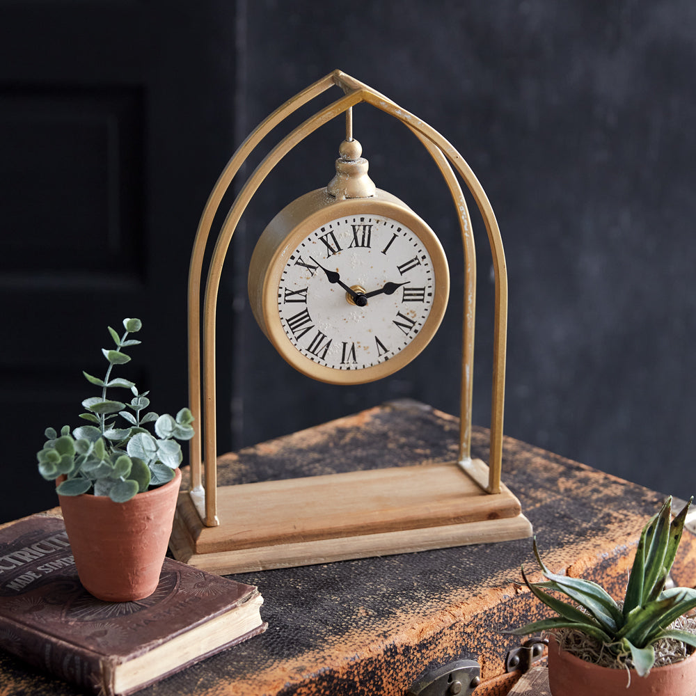 Frederick Tabletop Clock - Bombay Mercantile