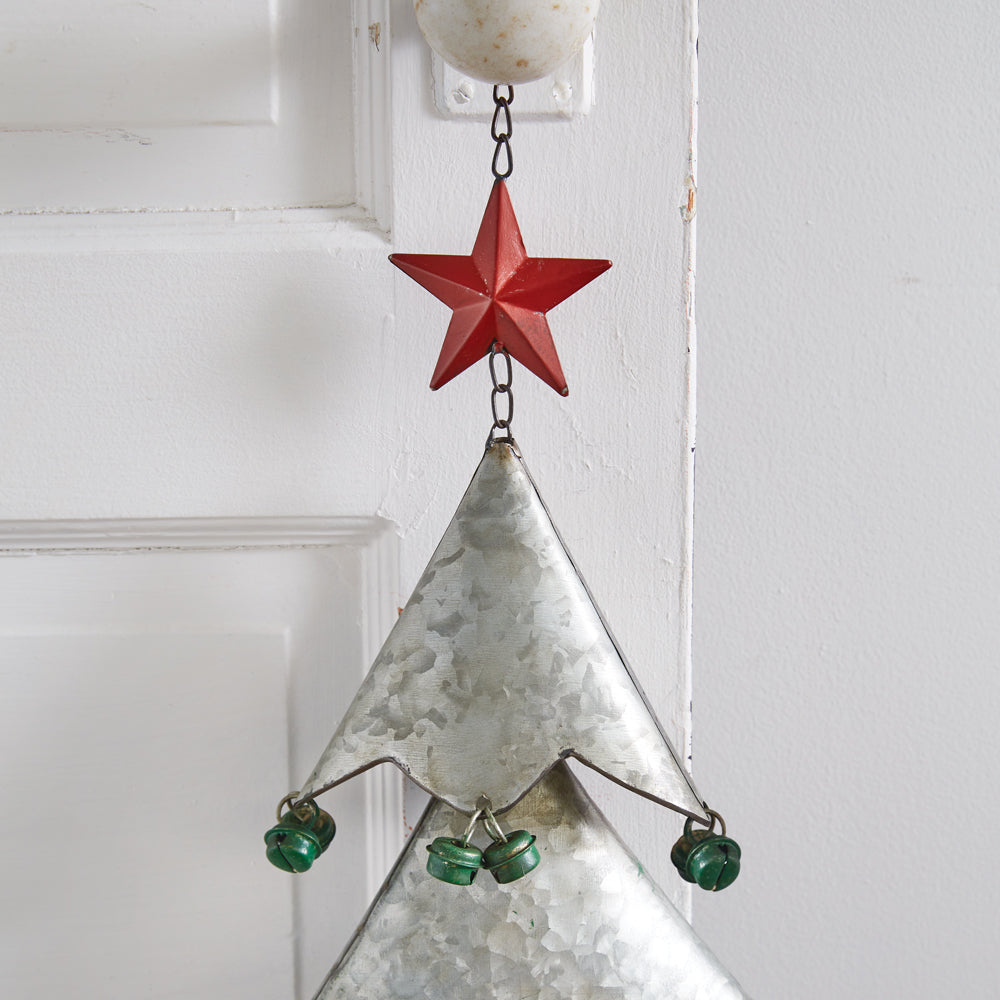 Hanging Metal Christmas Tree - Bombay Mercantile