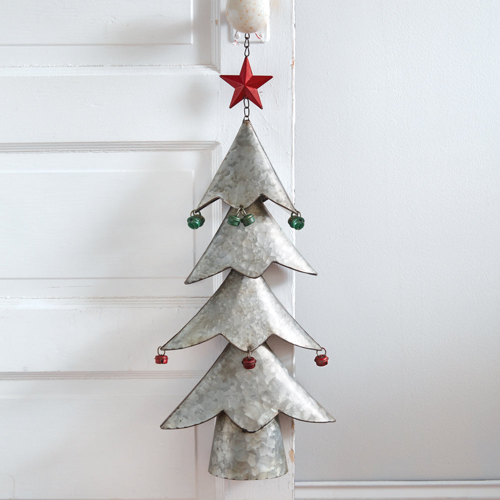 Hanging Metal Christmas Tree - Bombay Mercantile